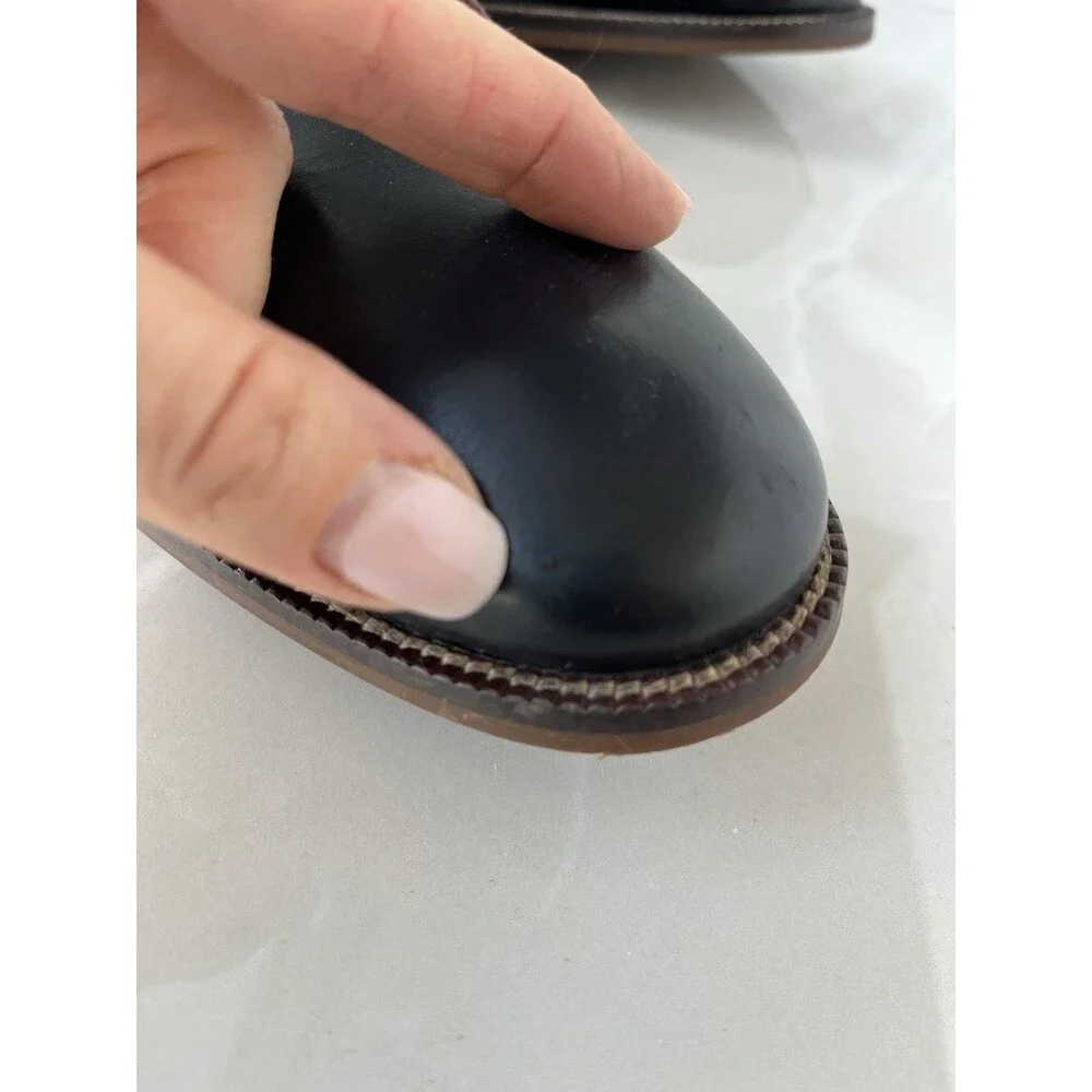 Cole Haan Men Williams Saddle Black Brown Leather Oxford Dress Shoes Sz 9 M